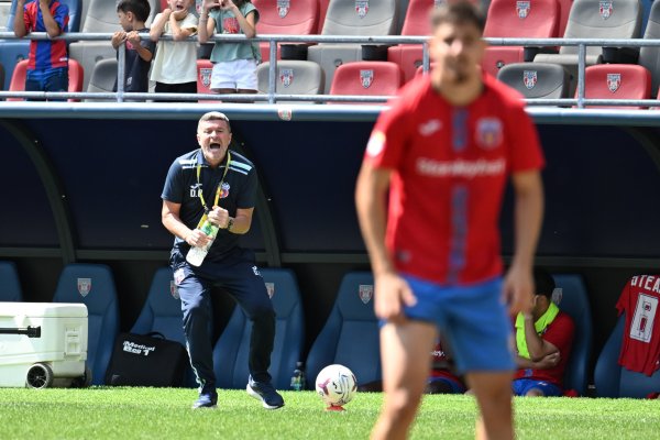 Daniel Oprița și-a pus la zid jucătorii, după un nou rezultat sub așteptări al Stelei: ”Să nu mai intre în vestiar”