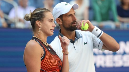 Djokovic și Sabalenka, eliminați în primul tur al probei de dublu mixt de la US Open