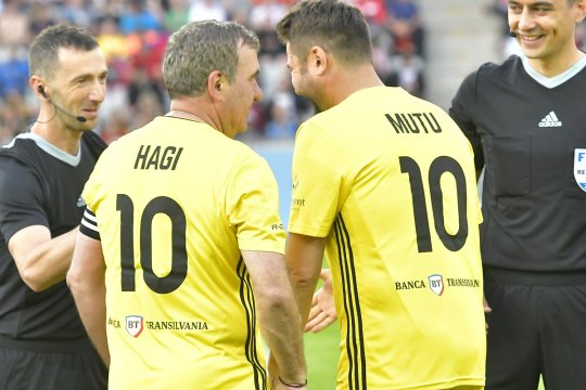 3 jucători pentru Gică Hagi. Adrian Mutu i-a oferit câteva ponturi selecționerului