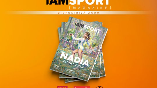I AM SPORT Magazine lansează ediția din septembrie. Nadia Comăneci, pe coperta unui număr dedicat celor 50 de ani de la perfecțiunea de la Montreal