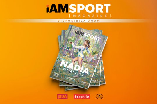 I AM SPORT Magazine lansează ediția din septembrie. Nadia Comăneci, pe coperta unui număr dedicat celor 50 de ani de la perfecțiunea de la Montreal