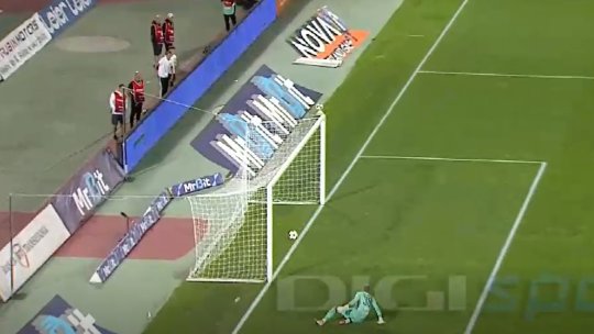 Gol fabulos în SuperLiga! Jovo Lukic a înscris de la peste 30 de metri în poarta Petrolului