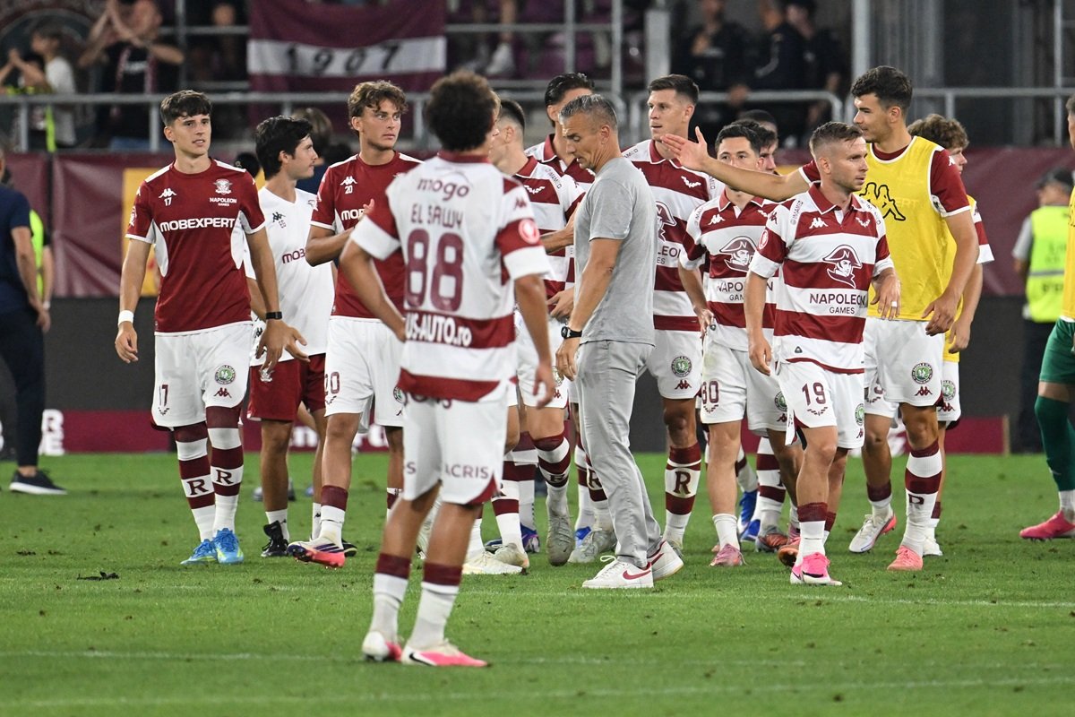 Rapid s-a impus cu 3-1 în fața lui CFR Cluj