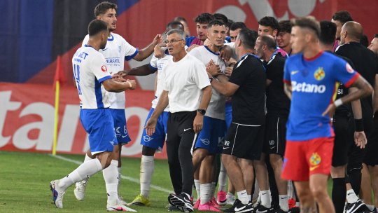 Nemulțumirea lui Sabău după remiza dramatică cu FCSB: ”Sunt supărat!”