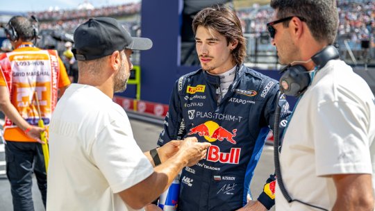 Nikola Tsolov a avut primul contact cu un monopost de Formula 1