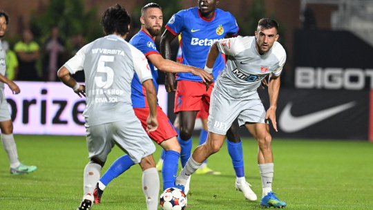 FCSB - UTA Arad 0-1, ACUM, pe iAMsport.ro. Roș-albaștrii sunt conduși la pauză! Marius Coman a înscris