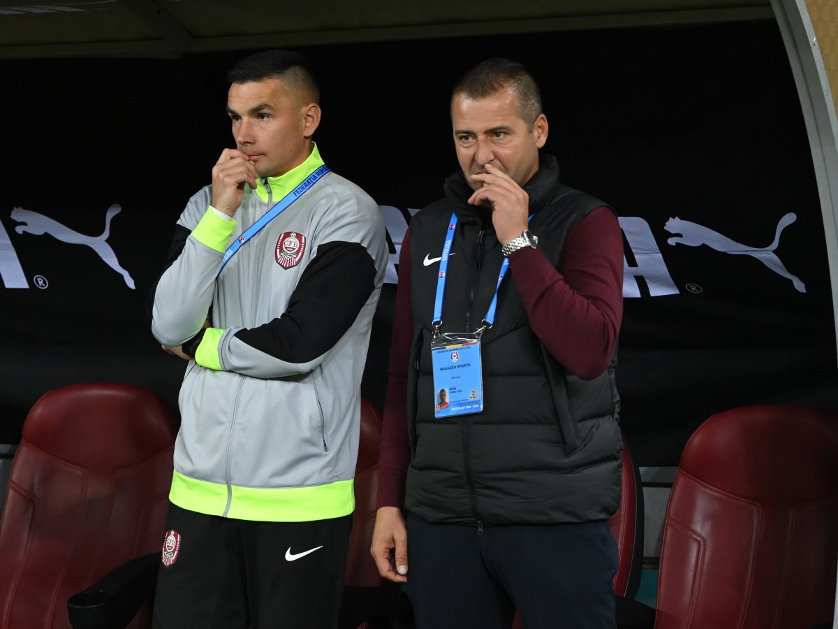 Ovidiu Hoban a mai fost interimar la CFR Cluj după plecarea lui Dan Petrescu