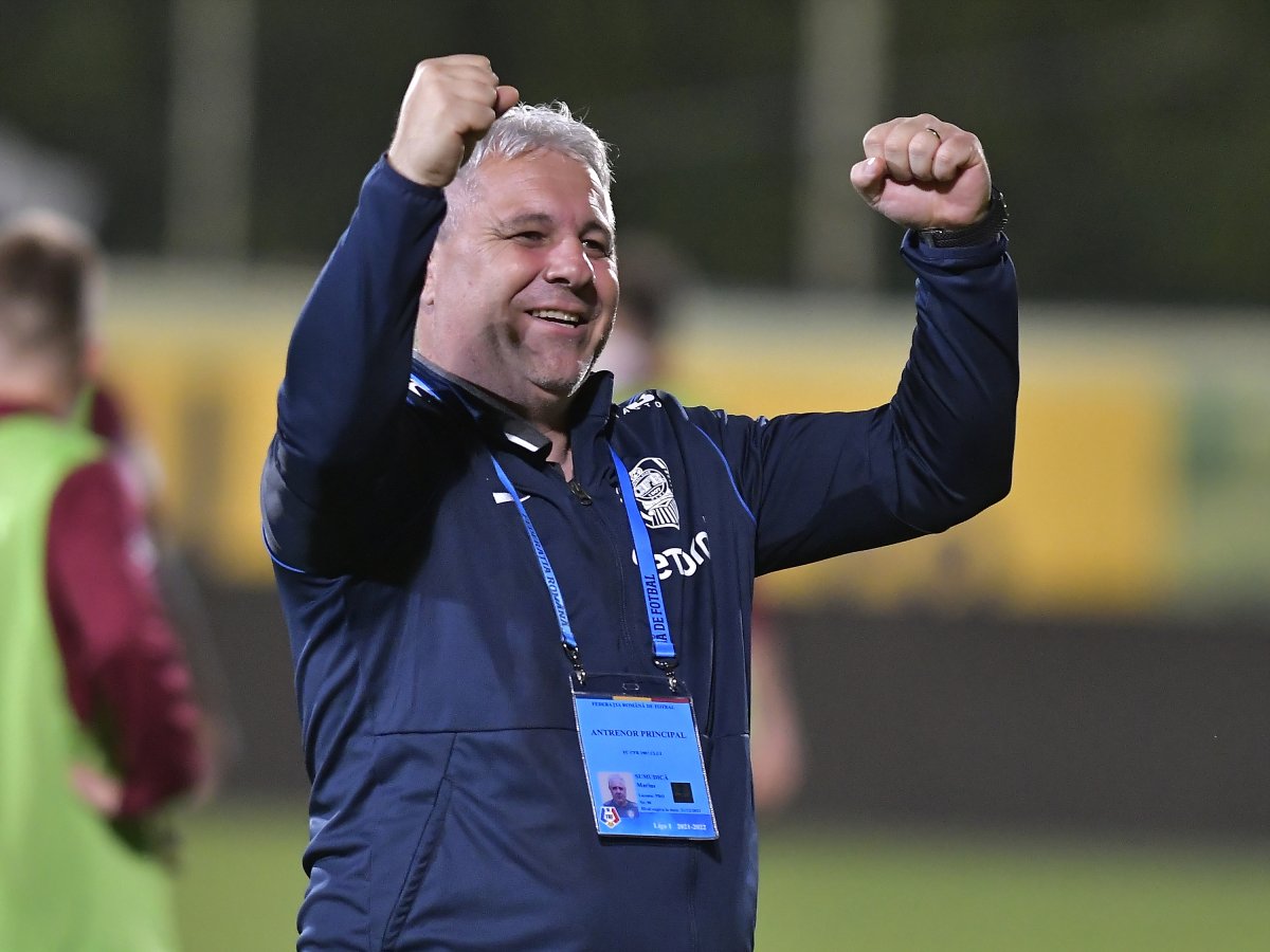 Va fi a doua aventură a lui Marius Șumudică la CFR Cluj