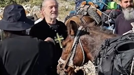 A văzut imaginile cu Gigi Becali la Athos și și-a făcut cruce în direct: ”Îl imită pe Mântuitorul, Doamne iartă-mă!”