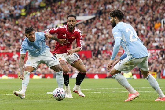 Manchester City, victorie uriașă în derby! A învins-o pe Manchester United în inferioritate din minutul 23