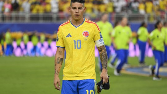 James Rodriguez spune adio naționalei Columbiei după 15 ani!