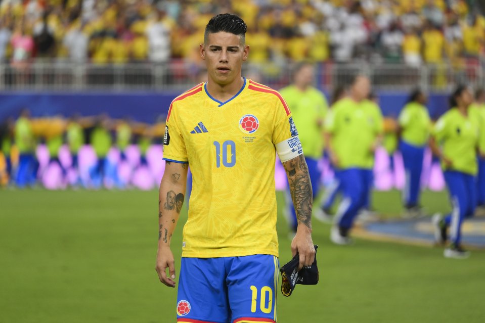 James Rodriguez a debutat pentru naționala Columbiei în 2011