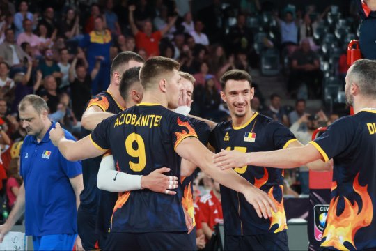 Victorie colosală! România a salvat patru mingi de meci și a răpus campioana olimpică