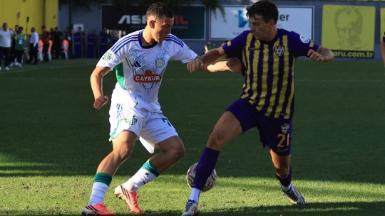Iustin Doicaru, primul gol în campionatul Turciei! Echipa românului a ratat victoria în prelungiri