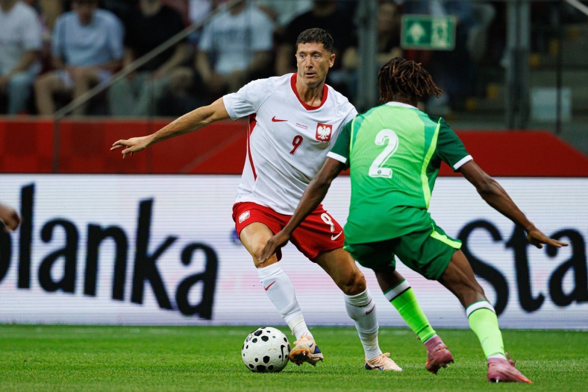 Lewandowski a debutat în 2008 la naționala Poloniei