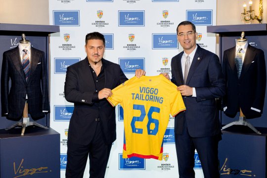 Viggo Tailoring face echipă cu FRF, devenind Partener Oficial de Tailoring al Echipei Naționale de Fotbal