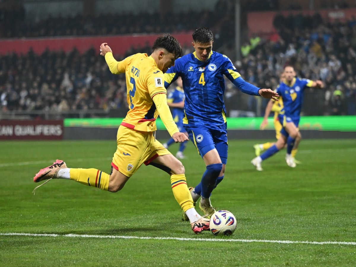 Bosnia a câștigat ultima confruntare cu România, scor 3-1, în preliminariile CM 2026