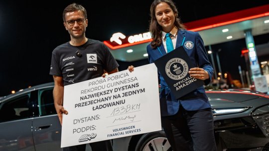Audi A6 Sportback e-tron intră în Guinness World Records. Ce performanță a reușit modelul
