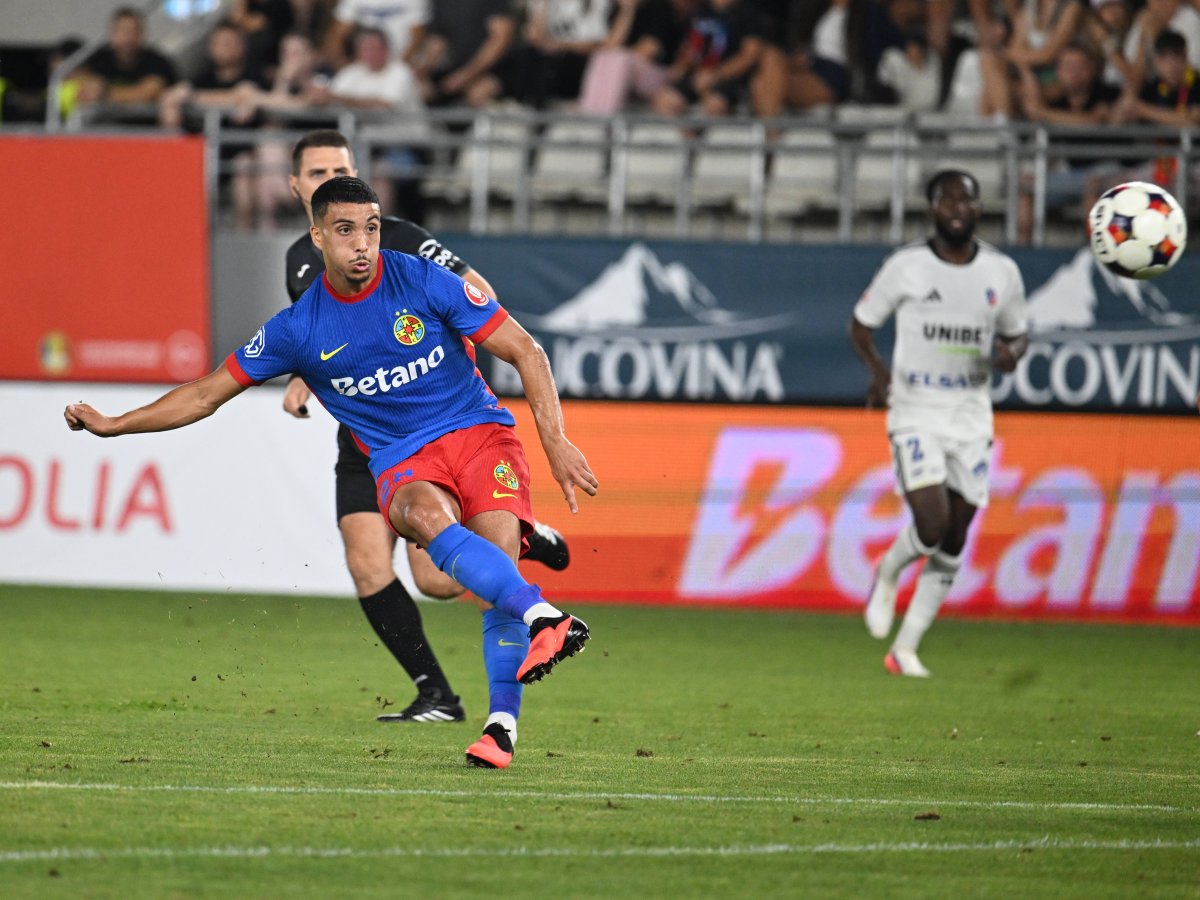 Aymen Boutoutaou a înscris două goluri în 11 meciuri pentru FCSB