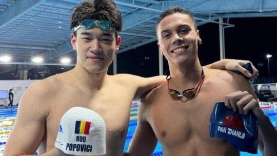 Pan Zhanle i-a pus o întrebare directă lui David Popovici. Ce i-a răspuns românul