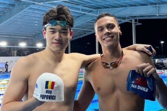 Pan Zhanle i-a pus o întrebare directă lui David Popovici. Ce i-a răspuns românul