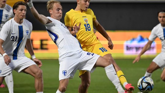 România U21 - Finlanda U21 0-1, ACUM, pe iAMsport.ro. Nordicii au deschis scorul! Ocazie irosită de tricolori
