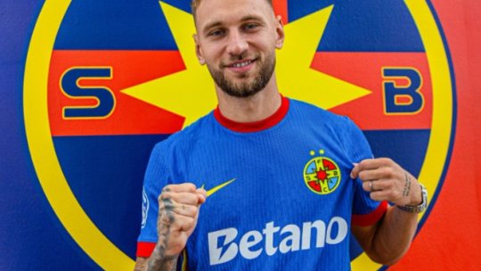 FCSB i-a prezentat oficial pe Denis Drăguș și Meriton Korenica! Ce numere vor purta cei doi