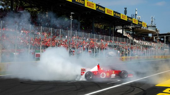 Sebastian Vettel, din nou la volanul unui Ferrari la Monza!