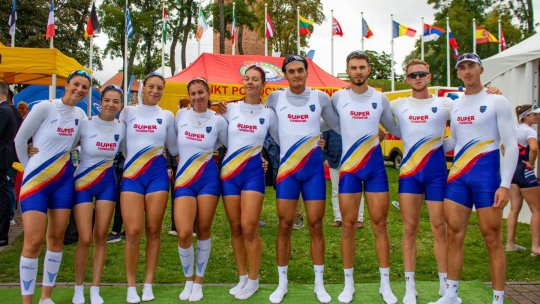 România a făcut legea la Europenele U23 de canotaj: 9 medalii de aur!