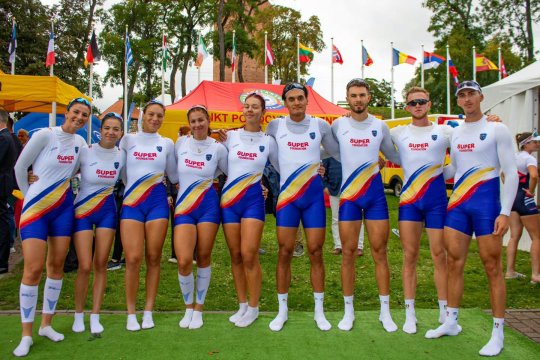 România a făcut legea la Europenele U23 de canotaj: 9 medalii de aur!