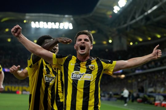 AEK Atena - LASK Linz 1-0, Brugge - Aston Villa 1-3, pe iAMsport.ro. Răzvan Marin, eurogol din lovitură liberă! Urmează Real - Inter și Porto - City, de la 22:00