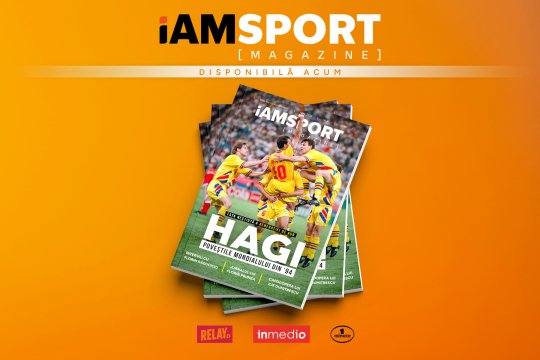 I AM SPORT Magazine, ediție specială dedicată Generației de Aur. Povestea României la CM 1994 spusă de eroii care au scris istorie. Revista e disponibilă în rețeaua Inmedio