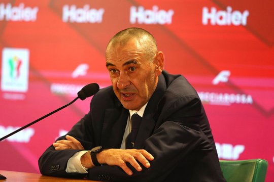 Maurizio Sarri a izbucnit după finala Cupei Italiei: ”Dacă eram președinte, retrăgeam echipa”