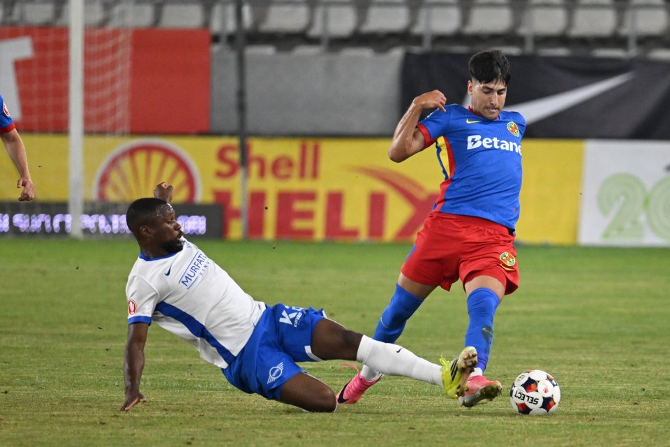 FCSB - Farul Constanța 2-2. Remiză dramatică la București! Roș-albaștrii au egalat în ultimele minute, după ce Tănase ratase un penalty