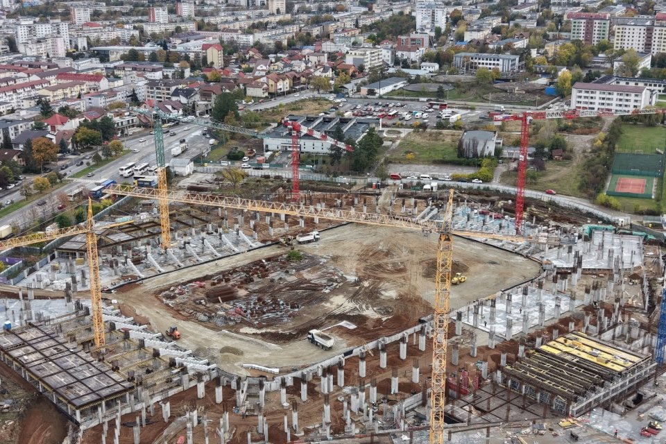 Prinde contur stadionul de 75 de milioane de euro: ”Este o plăcere să-l vezi”