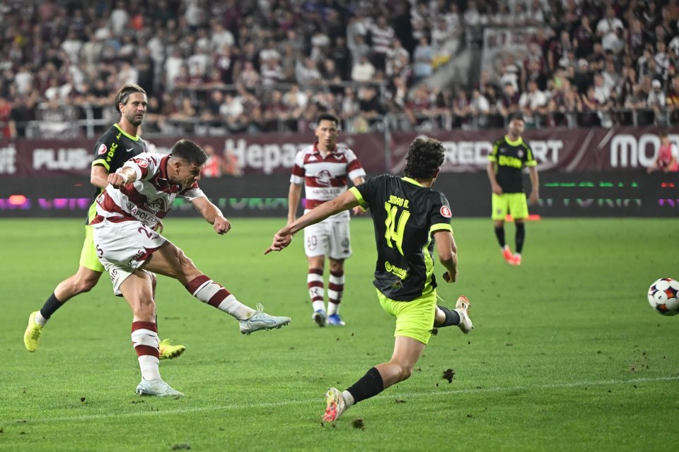 Rapid - CFR Cluj 3-1. Victorie importantă pentru Pancu în fața fostei echipe!