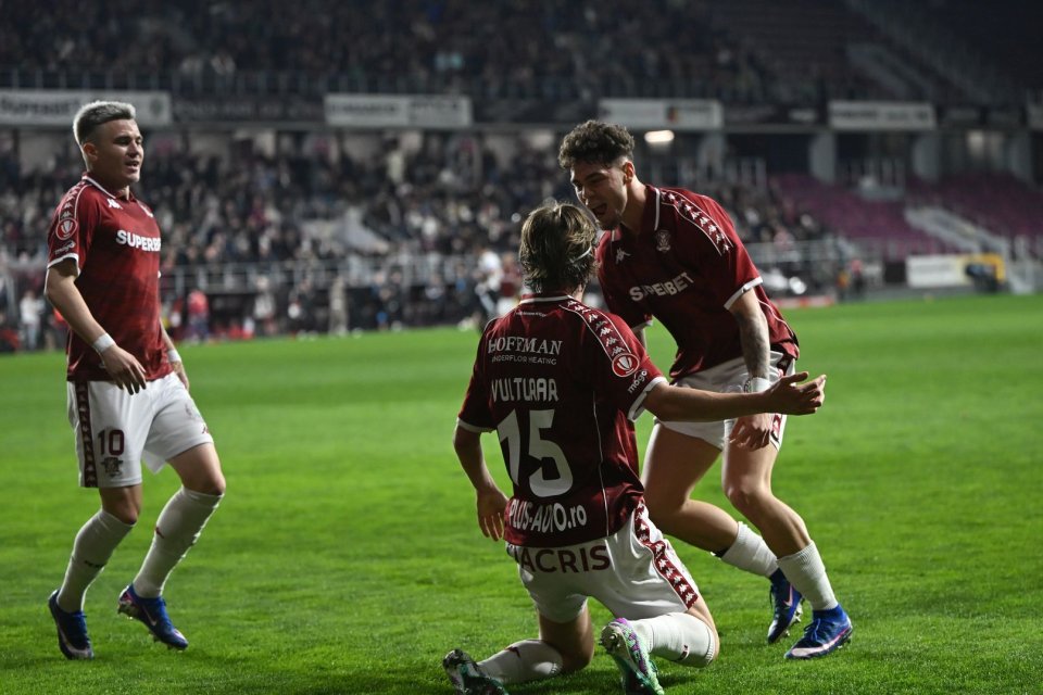 Rapid - U Cluj 1-1. Mendy reușește să dea lovitura în Giulești!