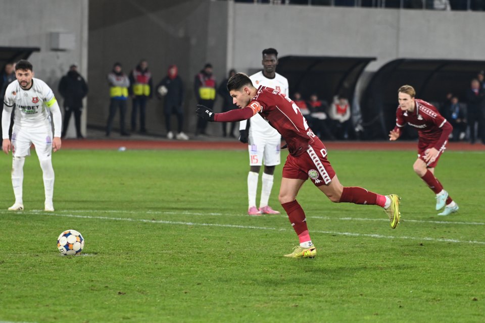 Constantin Gâlcă a tras concluziile după Hermannstadt-Rapid 0-3: ”Mă așteptam să fie un scor mai strâns”