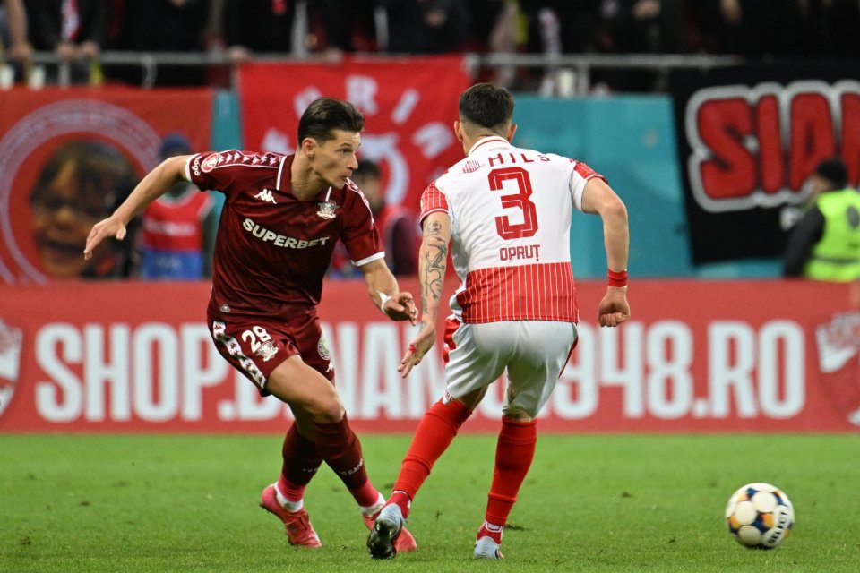 Alex Dobre, cel mai slab jucător din derby-ul Dinamo-Rapid 3-1. Ce spune analiza Sports Base