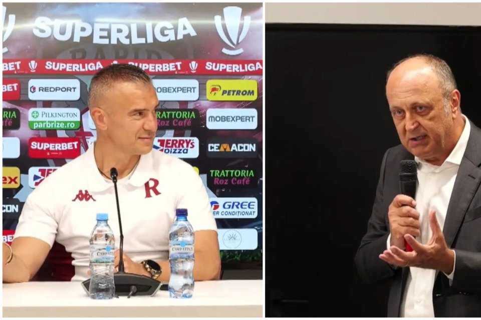 Daniel Pancu, prezentat oficial la Rapid într-un eveniment tensionat: galerie în boicot, Dan Șucu a vorbit despre ”unitate”, iar obiectivul e play-off-ul