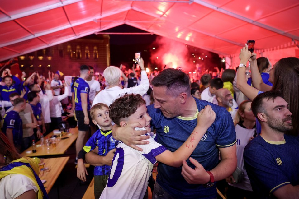 Lukic a pornit sărbătoarea în Bosnia, după ce a înscris împotriva Canadei la Cupa Mondială