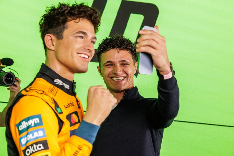 Lando Norris, vizită specială înainte de Marele Premiu al Austriei