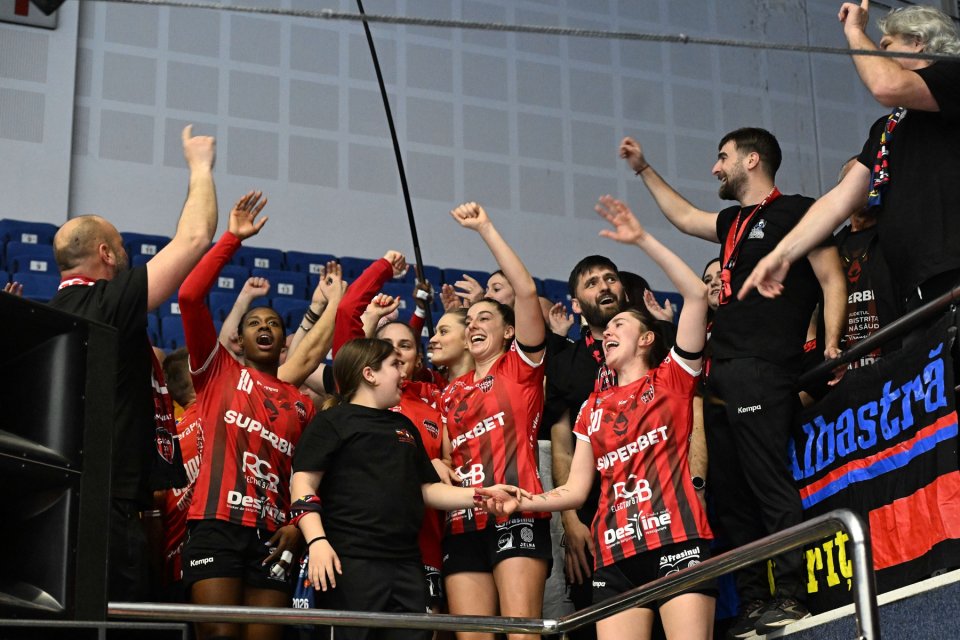 Gloria Bistrița, revenire de senzație în Liga Campionilor! A fost condusă la 5 goluri, dar a reușit să se impună