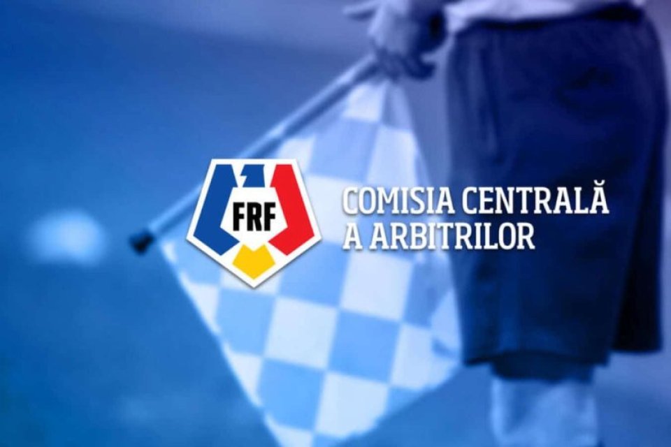 De comedie! CCA, după ce a delegat aceeași brigadă de arbitri: ”Ne-a scăpat! Promitem că nu se va mai întâmpla!”