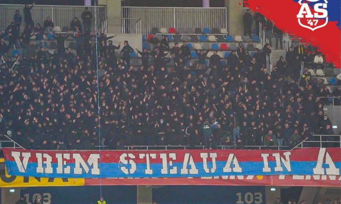 Suporterii echipei CSA Steaua