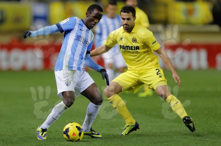 Fabrice Olinga a evoluat pentru Malaga în perioada 2012-2014