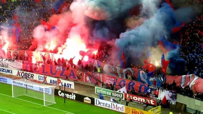 Suporterii din Peluza Nord FCSB