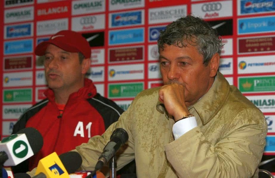 Mircea Rednic și Mircea Lucescu