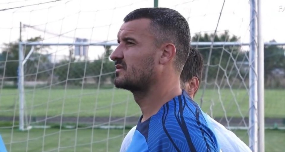 Constantin Budescu, la primul antrenament în tricoul noii lui echipe, Farul Constanța