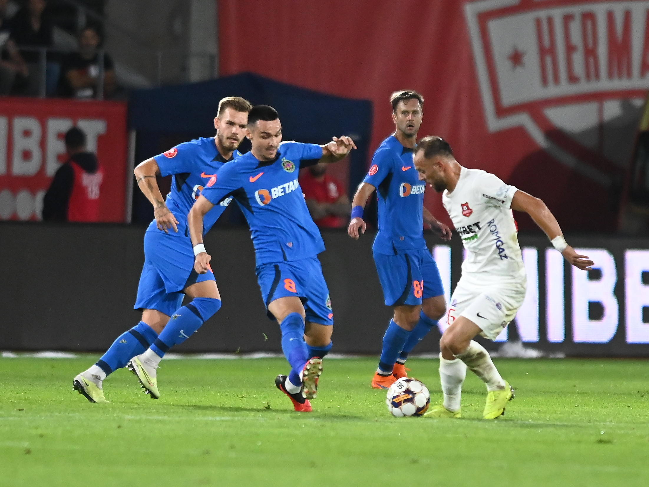 FC Hermannstadt - Rapid 1-1. Pas greșit făcut de echipa lui Cristiano  Bergodi. Gazdele puteau da lovitura pe final